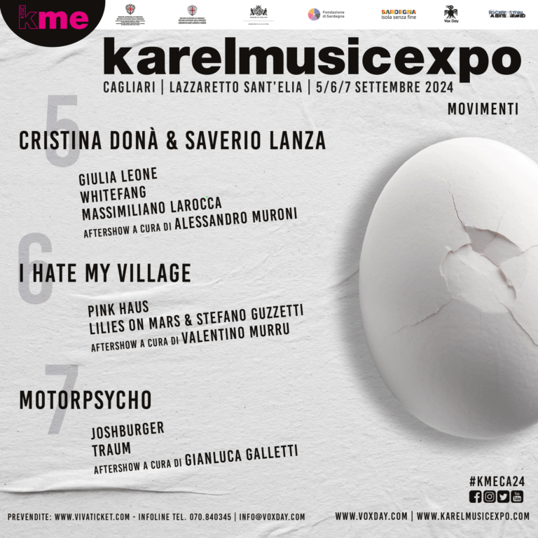 KAREL MUSIC EXPO 2024 – IL PROGRAMMA