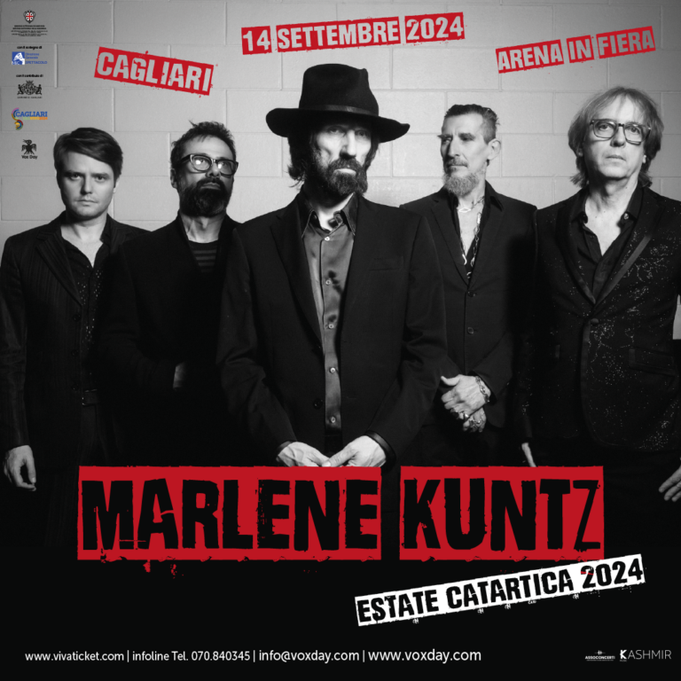 MARLENE KUNTZ – Estate Catartica – 14 Settembre | Cagliari dal Vivo 2024